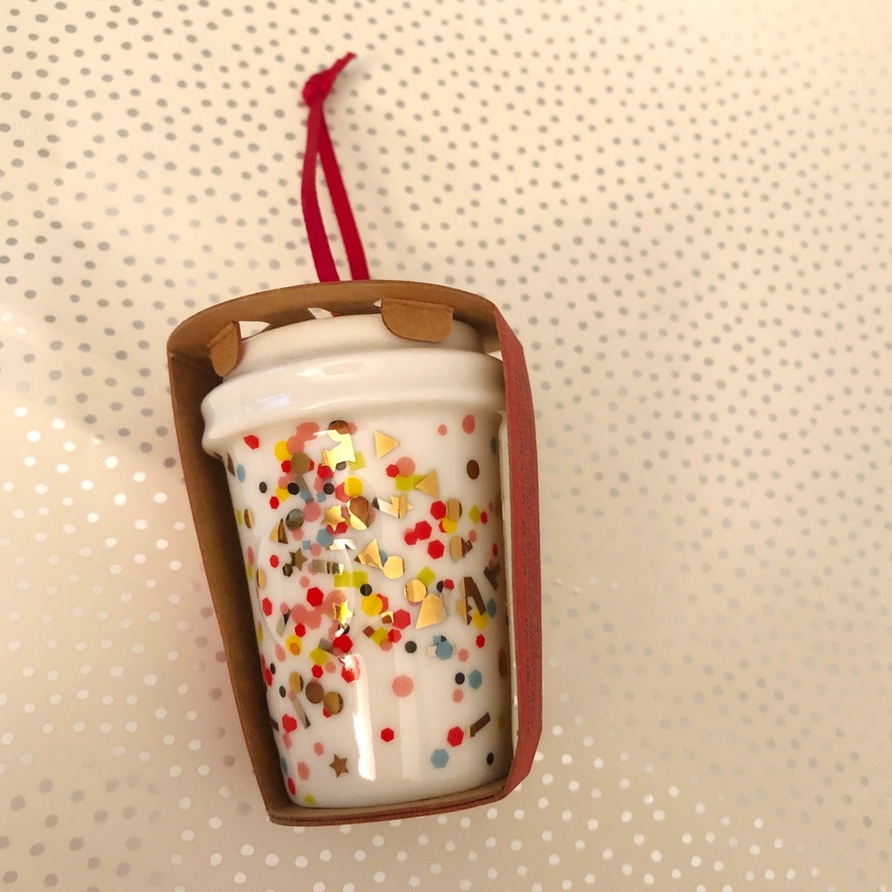 Starbucks 2015 Ornament - Confetti